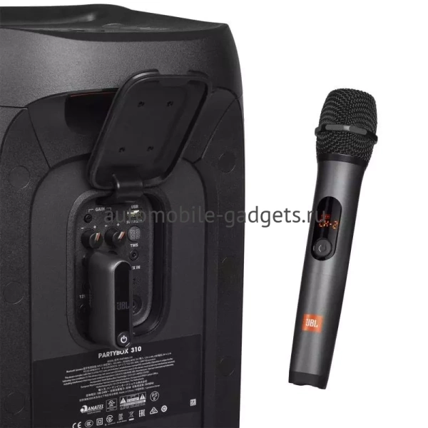 Комплект микрофонов JBL Wireless Microphone Set (Black)