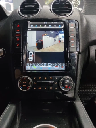 Carmedia NH-1005 ("Тесла-стиль") штатная магнитола для Mercedes-Benz ML W164 2005-2011, GL X164 2006-2012 на Android 11 c 4GB, DSP, 4G