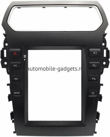 Штатное головное устройство Ford Explorer 5 2010-2019 Canbox PRO-Line (Tesla style) 9.7 дюймов 12/256 7884-1312-200 на Android 13 (4G-SIM, DSP, QLed)