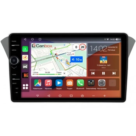 Hyundai Genesis Coupe 2012-2016 Canbox H-Line 7845-9-1191 на Android 10 (4G-SIM, 8/256, DSP, QLed)