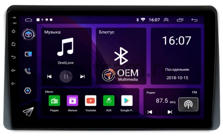 Штатная магнитола Canbox GT10-1095 для Renault Duster 2 2020-2024 (для авто без монитора) на Android 10 (IPS, DSP, CarPlay)