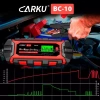 CARKU BC-10 Интеллектуальное зарядное устройство для обслуживания свинцово-кислотных аккумуляторов 6В/12В