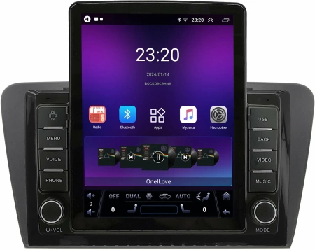 Штатная магнитола Skoda Octavia A7 2013-2020 OEM GT095-1048 на Android 10 (2/16, DSP, Tesla)