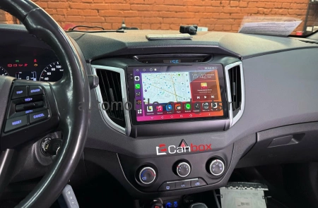 Штатная магнитола Hyundai Creta 2016-2021 Canbox H-Line 2K 4180-9-949 на Android 10 (4G-SIM, 4/32, DSP, QLed)