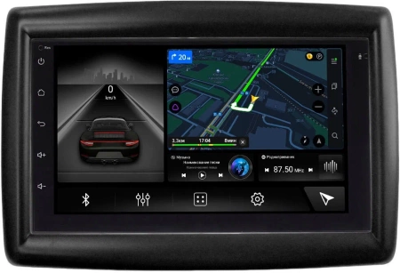 Магнитола в штатное место 2 din Renault Megane II 2002-2009 Canbox 1.5/32 на Android 10 (RS7-RP-RNMGC-122) (IPS, DSP, CarPlay)