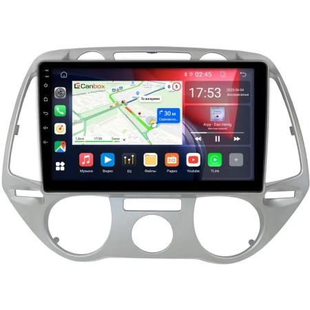 Hyundai i20 2008-2012 (без климат-контроля) Canbox GT9-1397 2/32 Android 10 (IPS, DSP, CarPlay)
