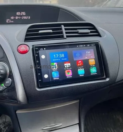 Honda Civic 8 5D 2005-2012 (левый руль, хэтчбэк) OEM 2/16 на Android 10 (GT7-RP-HNCV5D-100)