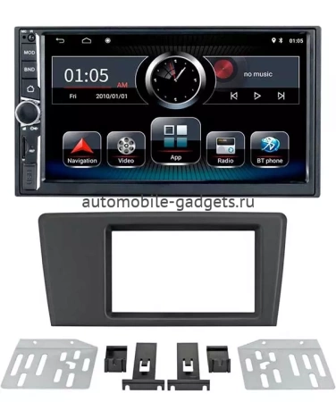 SWAT AHR-7040-RVL-N13 Установочный комплект для Volvo S60, V70 2000-2004, XC70 2004-2007 на Android 8.1 c 2 GB оперативной памяти и встроенным DSP процессором
