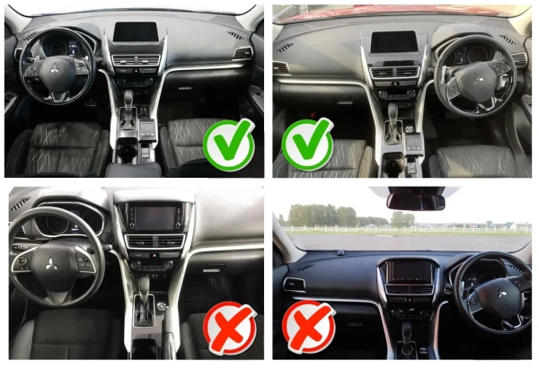 Штатная магнитола Mitsubishi Eclipse Cross 2017-2024 Canbox PRO-Line 7874-9-1147 на Android 13 (4G-SIM, 6/128, DSP, QLed)