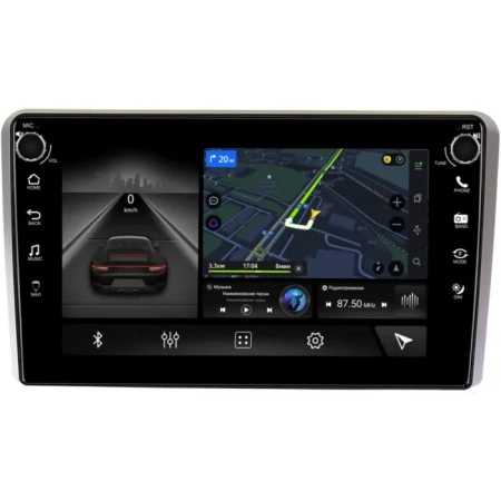 Audi A3 (8P) 2003-2013 Canbox H-Line 7803-9253 на Android 10 (4G-SIM, 4/64, DSP, IPS) С крутилками