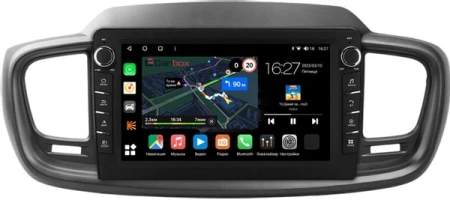 Штатная магнитола Canbox M-Line 7835-10-1125 для Kia Sorento 3 Prime 2014-2020 на Android 10 (4G-SIM, 2/32, DSP, QLed) С крутилками