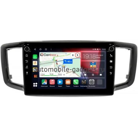 Штатная магнитола Canbox H-Line 7806-10-1100 для Honda Odyssey 5 2017-2020 на Android 10 (4G-SIM, 4/32, DSP, QLed) С крутилками