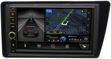 Honda Civic 7 2000-2006 (левый руль) Canbox M-Line 5601-RP-HNCV03L-101 на Android 10 (4G-SIM, 2/32, DSP, IPS) С крутилкой