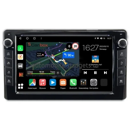 Toyota (для комплектации с магнитолой 130x230mm, глянцевая) Тип2 Canbox M-Line 7821-9-107 на Android 10 (4G-SIM, 2/32, DSP, IPS) С крутилками Toyota (для комплектации с магнитолой 130x230mm, глянцевая) Тип2 Canbox M-Line 7821-9-107 на Android 10 (4G-SIM, 2/32, DSP, IPS) С крутилками