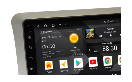 Штатная магнитола Nissan Serena 2005 - 2008 Wide Media MT9383QT-2/32