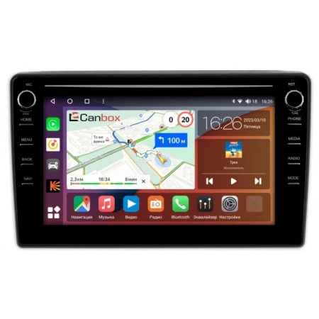 Штатная магнитола Canbox H-Line 7894-9-1259 для Ford Escape, Maverick 2 (2000-2007) на Android 10 (4G-SIM, 6/128, DSP, IPS) С крутилками