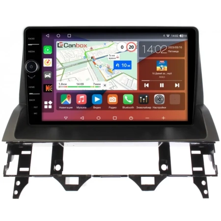 Mazda 6 (GG), Atenza 2002-2008 (взамен верхнего бардачка) Canbox H-Line 7855-10-3522 на Android 10 (4G-SIM, 8/256, DSP, QLed)