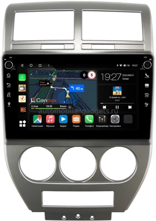 Jeep Compass, Liberty (Patriot) 2006-2010 Canbox M-Line 7805-10-328 на Android 10 (4G-SIM, 2/32, DSP, QLed) С крутилками
