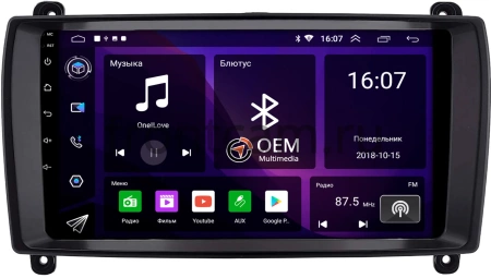 Штатная магнитола OEM RK9-0068 для Mercedes-Benz CL (c215), S (w220) 2002-2006 на Android 10 (CarPlay, AHD, 1/32)