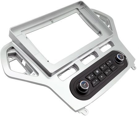 Штатная магнитола Ford Mondeo 4 2006-2010 (серебро, Тип 1) Canbox M-Line 2K 4176-1016 встроенный климат на Android 10 (4G-SIM, 2/32, DSP, QLed)