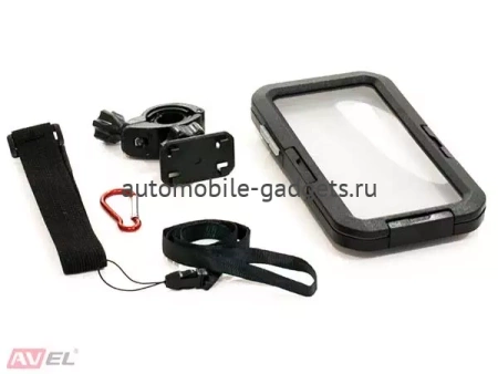 DRCXRIPHONE Водонепроницаемый чехол/ держатель для iPhone XR на велосипед и мотоцикл (черный)