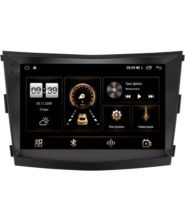 Штатная магнитола Canbox M-Line 4542-9-1224 для SsangYong Tivoli, XLV 2016-2024 на Android 10 (4G-SIM, 4/64, DSP, QLed)