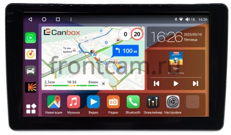 Штатная магнитола Canbox H-Line 4166-9-1722 для Ferrari California 2008-2017 на Android 10 (4G-SIM, 4/32, DSP, QLed)