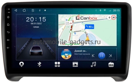Audi TT (8J) 2006-2014 Canbox L-Line 4296-9202 на Android 10 (4G-SIM, 6/128, TS18, DSP, QLed)