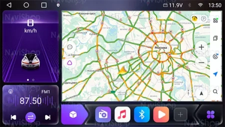 NaviPilot DROID10 ULTRA штатная магнитола для Great Wall Voleex C30 2010-2012 на Android 10 с 6Gb, DSP, 4G