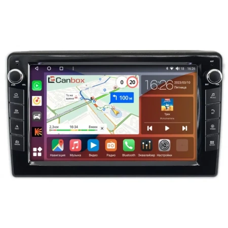 Штатная магнитола Canbox H-Line 7824-9-1259 для Ford Escape, Maverick 2 2000-2007 на Android 10 (4G-SIM, 6/128, DSP, IPS) С крутилками