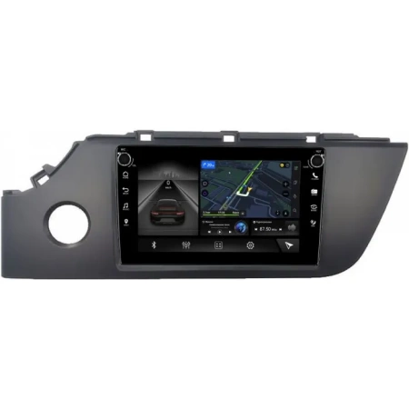 Штатная магнитола Kia Rio 4, Rio X 2020-2024 (матовая гладкая) Canbox M-Line 7801-9-1050 на Android 10 (4G-SIM, 2/32, DSP, IPS) С крутилками