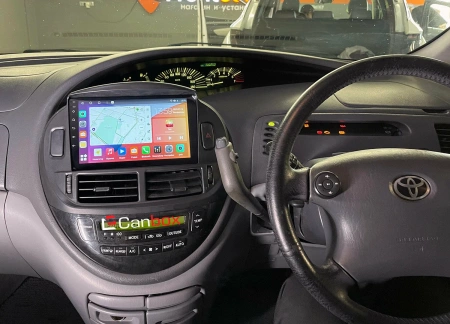 Штатная магнитола Canbox BGTR9-9300 для Toyota Estima 2 2000-2006 (правый руль) на Android 10 (IPS, DSP, CarPlay)