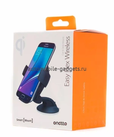 Держатель с беспроводной зарядкой Onetto Charging Easy Flex Wireless