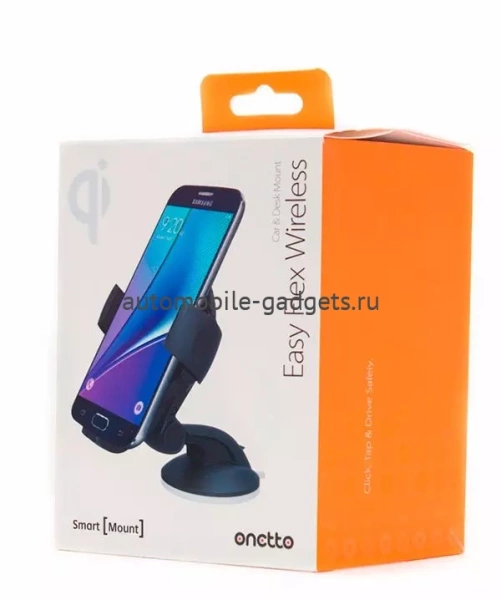 Держатель с беспроводной зарядкой Onetto Charging Easy Flex Wireless
