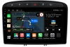 Штатная магнитола Peugeot 308, 408, RCZ 2007-2022 Canbox M-Line 4542-9120 на Android 10 (4G-SIM, 4/64, DSP, QLed) (черный глянец, Тип 1)