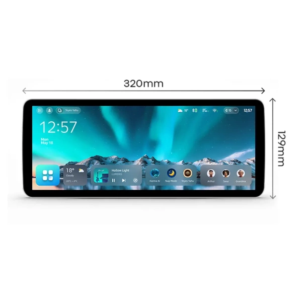 Магнитола под рамки 9", 10", 12.3" Teyes CC4 12.3 8/128 на And1roid 14 (4G-SIM, DSP, QLed)