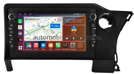 Штатная магнитола Toyota Noah 4 (R90) 2022-2024 Canbox H-Line 7836-10-566 на Android 10 (4G-SIM, 4/32, DSP, QLed) С крутилками