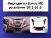Parafar PF366U2K Штатная магнитола для Hyundai Elantra (2013-2016) на Android 13 c 8GB, DSP, 4G