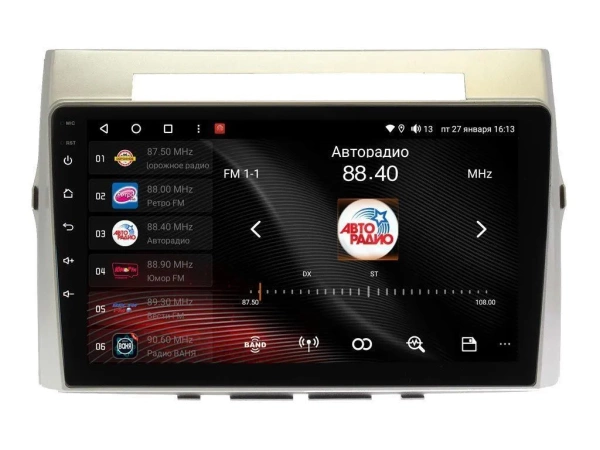 Магнитола Vaycar 09V2 для TOYOTA Corolla Verso 2004-2009 (Андроид, 2+32Гб)