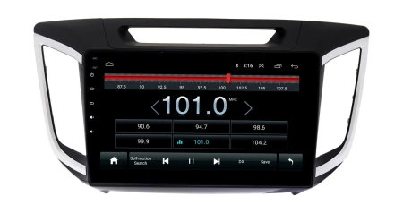 Штатная магнитола Hyundai IX25, Creta 2019 - 2021 Wide Media LC1059MN-1/16 для авто с камерой