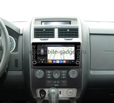 Carmedia SF-9014-P (крутилки) штатная магнитола для Ford Escape, Mazda Tribute (2007-2012), Mercury Mariner 2008-2010 на Android 12 c 4GB, DSP, 4G