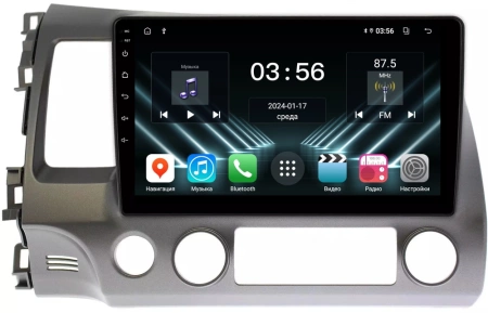 FarCar D044M штатная магнитола для Honda Civic 8 Sedan/Coupe 2006-2011 на Android 13 c 2GB
