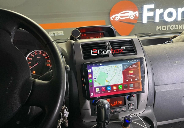 Citroen C2 2003-2009, C3 Picasso 2008-2017 (черная) Canbox L-Line 4169-9-091 на Android 10 (4G-SIM, 2/32, TS18, DSP, QLed)