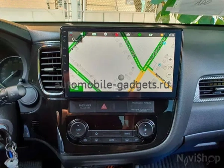NaviPilot DROID10 ULTRA штатная магнитола для Mitsubishi Outlander 3 (2012-2018) на Android 10 с 6Gb, DSP, 4G