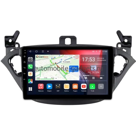 Opel Corsa E 2014-2019 Canbox L-Line 4167-9-3423 на Android 10 (4G-SIM, 3/32, TS18, DSP, QLed)