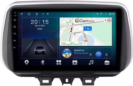 Штатная магнитола Canbox L-Line 4170-10-0609 для Hyundai Tucson 3 2018-2021 на Android 10 (4G-SIM, 2/32, TS18, DSP, QLed)