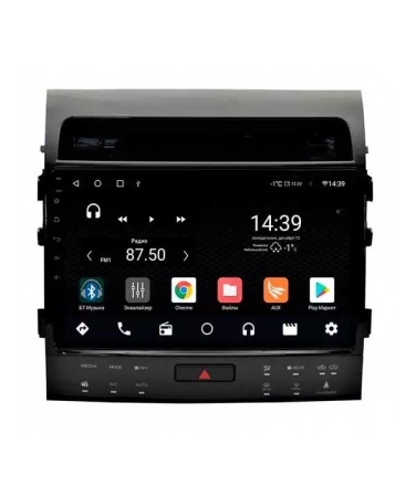 NaviPilot DROID10 ULTRA MAX 360 штатная магнитола для Toyota LC 200 2007-2015 ver.2 на Android 10 с 8Gb, DSP, 4G