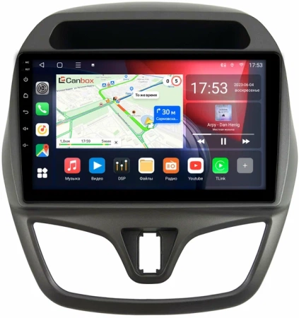Chevrolet Spark 4 (M400) 2015-2024 Canbox L-Line 4296-9-1235 на Android 10 (4G-SIM, 6/128, TS18, DSP, QLed)