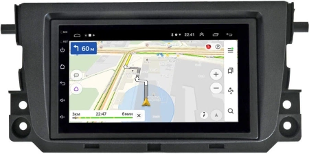 Магнитола в штатное место 2 din Smart Fortwo 2 2011-2015 OEM на Android 10 (CarPlay, AHD, 1/32) (RK7-RP-11-358-405)