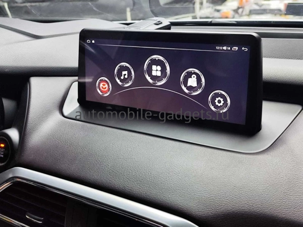 Carmedia HP-M1204 монитор для Mazda CX-9 2016+ на Android 12 с 8GB, DSP, 4G